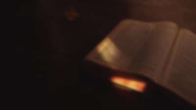 Bible Golden Blur