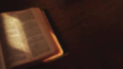 Bible Left Blur