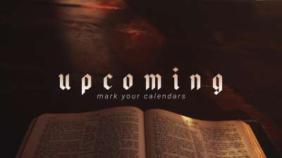 Bible Upcoming