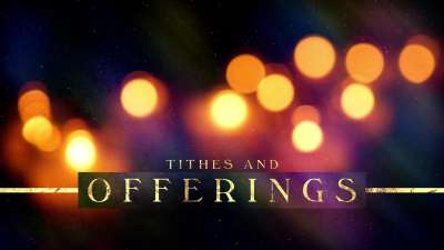 Candlelight Advent Tithes And Offerings