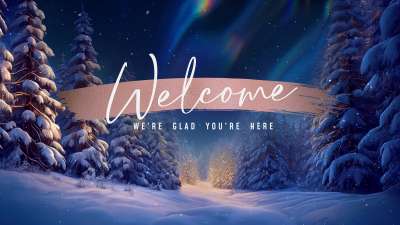 Christmas Snow Welcome