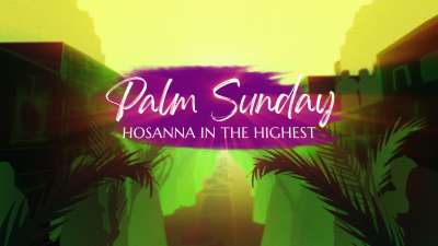 Creation Cries Hosanna Palm Sunday