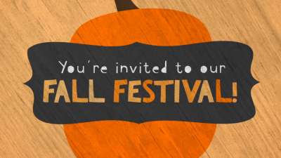 Cute Fall Festival Invite