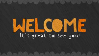 Cute Fall Welcome