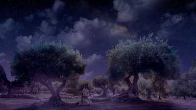 Easter Story Garden of Gethsemane Prayer