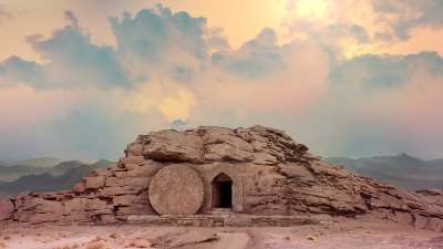 Easter Story Tomb Open