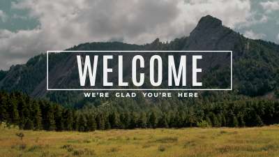 Flatirons Welcome