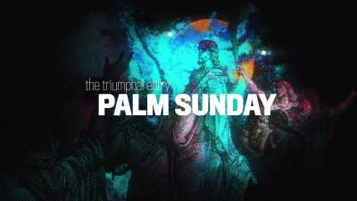 Holy Week Art Palm Sunday