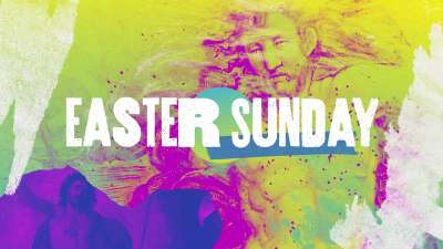 Holy Week Paint Easter Sunday