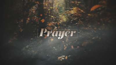 Moody Autumn Prayer