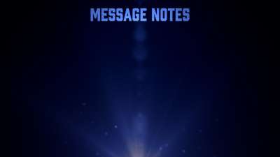 Particle Glow Message Notes