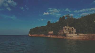 Pictured Rocks 11 Contrast