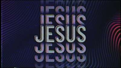 Retro Wave Jesus Lo Fi