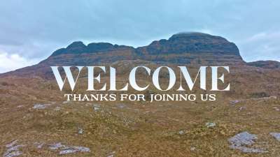 Scottish Mountain Welcome