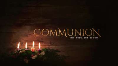 Simple Advent Communion