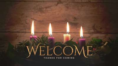 Simple Advent Welcome