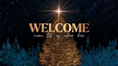 Sparkling Christmas Welcome