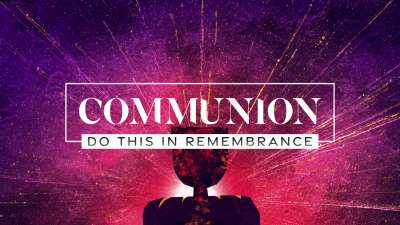 Vivid Easter Communion