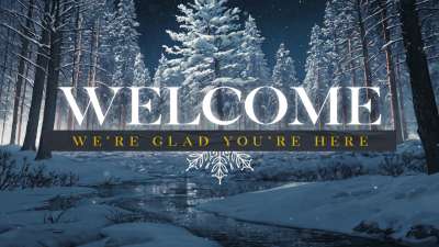 Winterscape Welcome