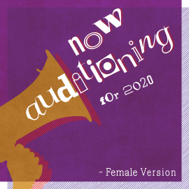 Now Auditioning for 2021-Female Version