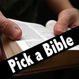 Pick a Bible