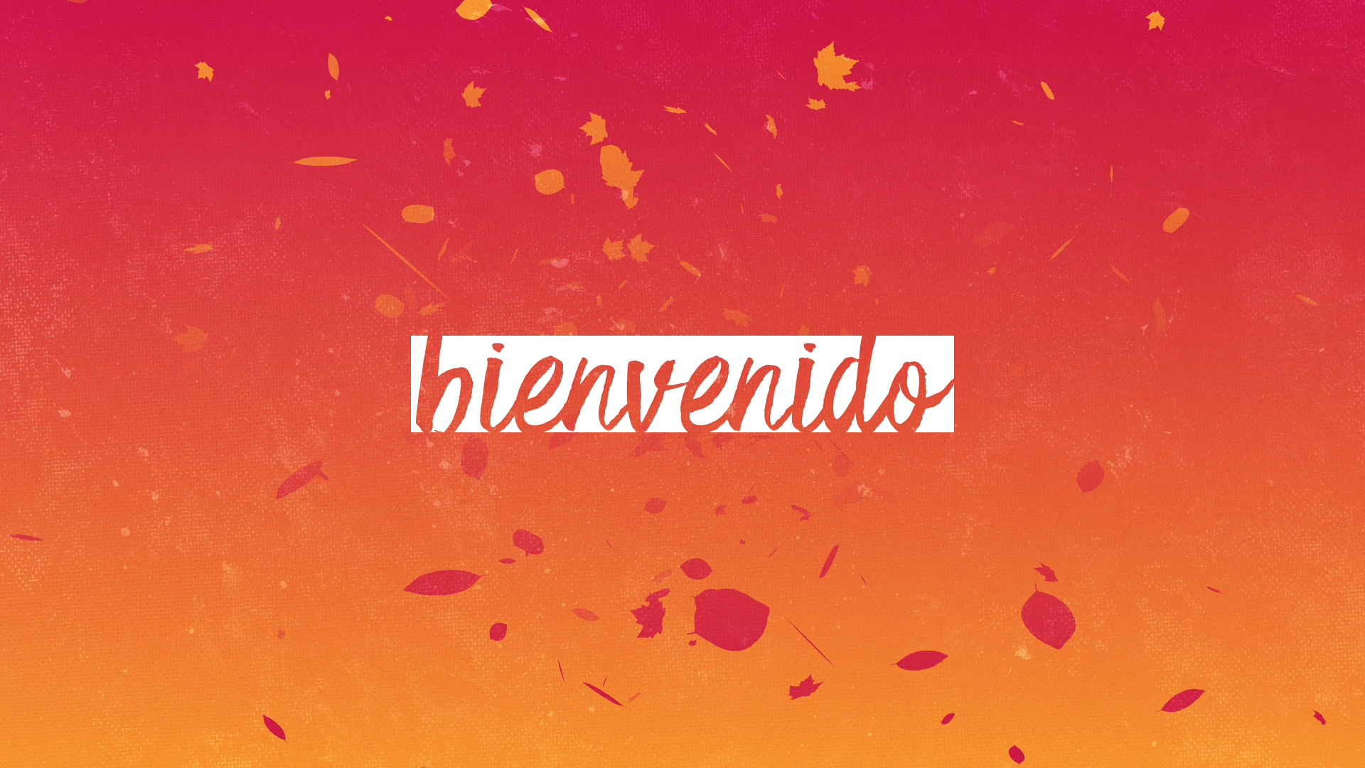 Bienvenidos Backgrounds For PowerPoint