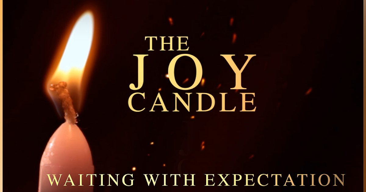 Advent The Joy Candle