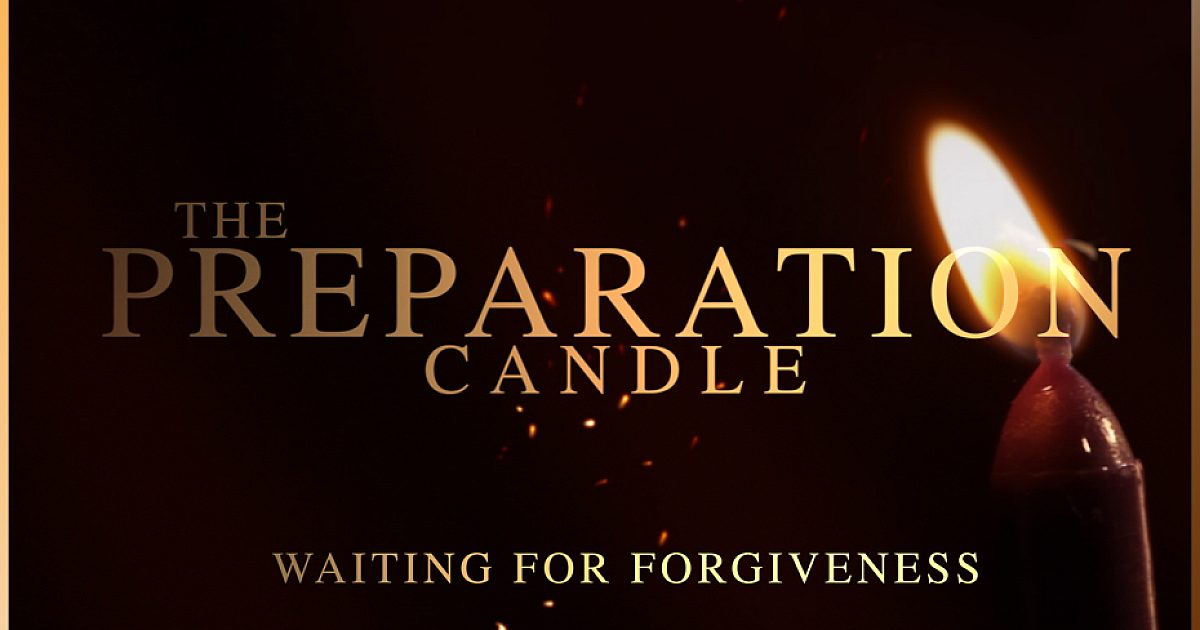 Advent The Preparation Candle