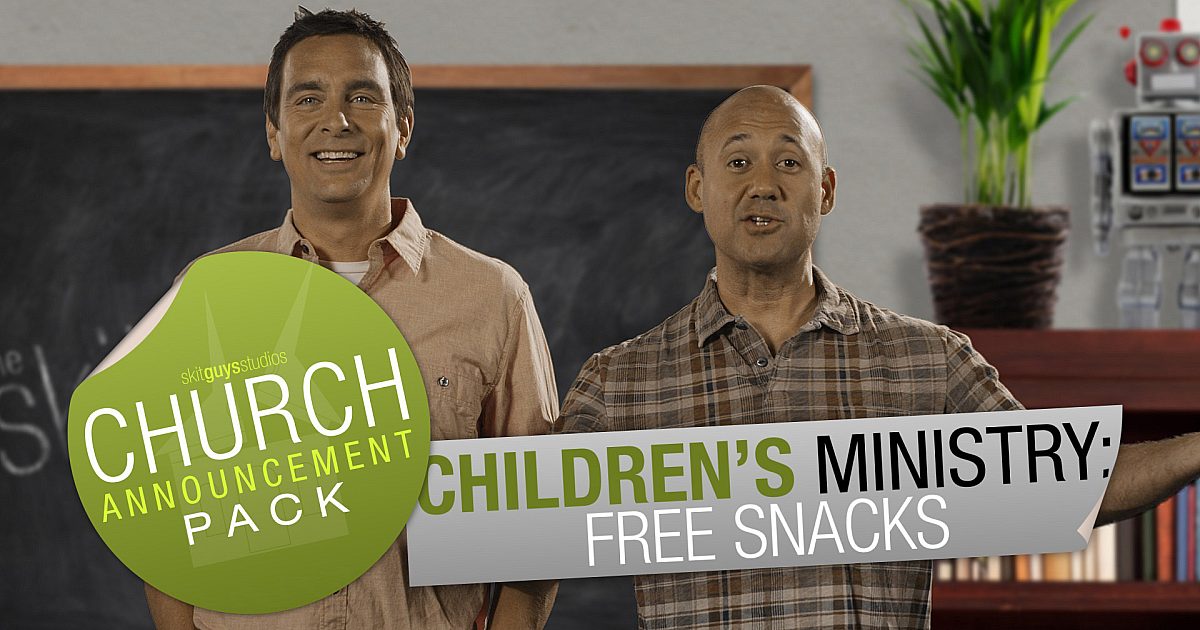 Children Ministry Free Snacks