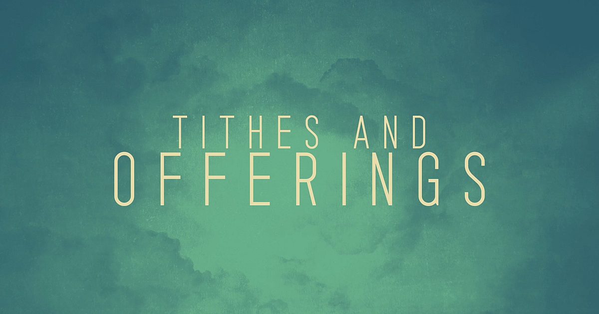 Independence Clouds Tithes Offerings Motion Background