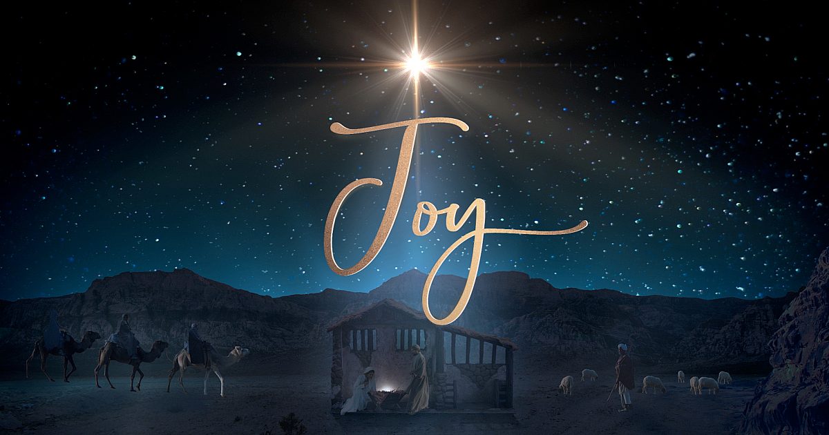 Starry Night Nativity Joy | Motion Video Background