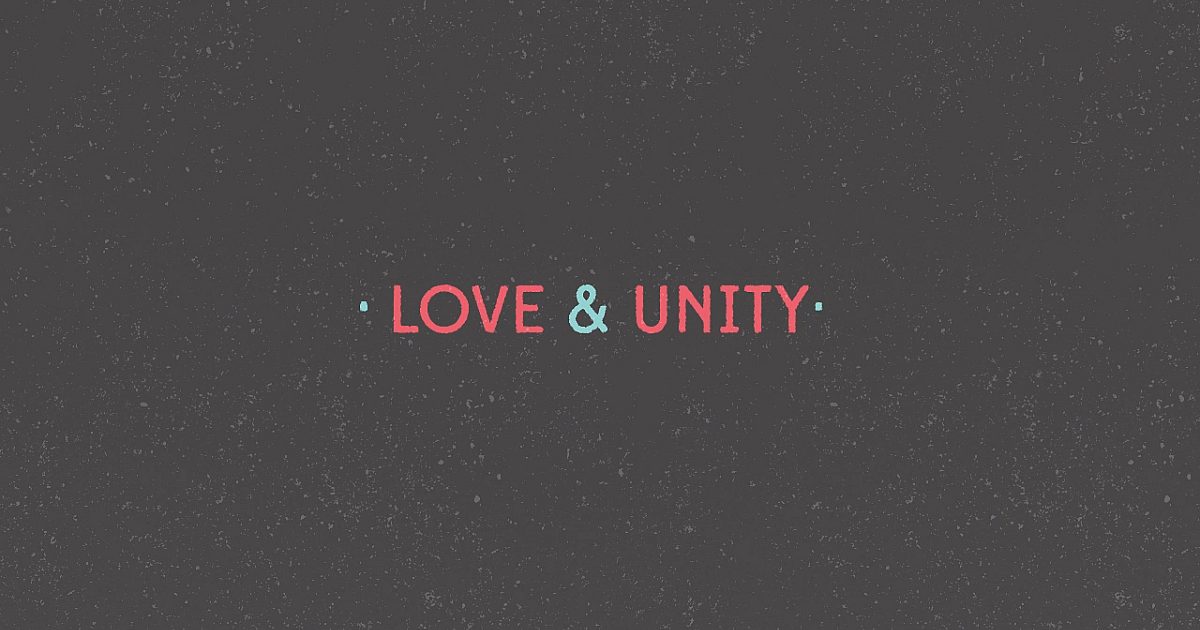 it's the game of love and unity