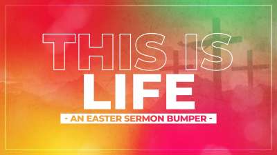 This Is Life - An Easter Sermon Bumper