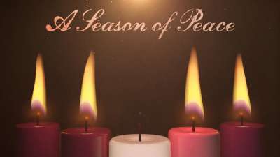 Advent Candles Peace