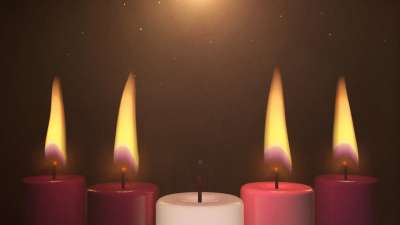 Advent Candles Week 4