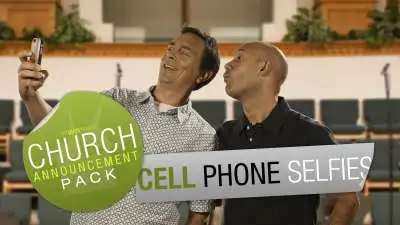 Church Announcement: Cell Phone Selfies