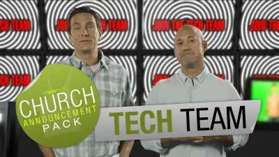 Church Announcement: Tech Team