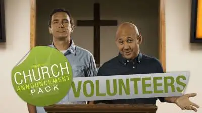 Church Announcement: Volunteers