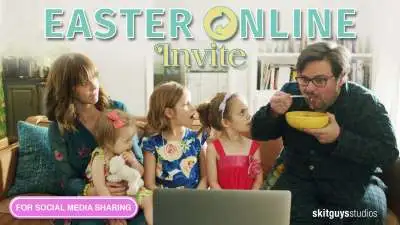 Easter Online Invite