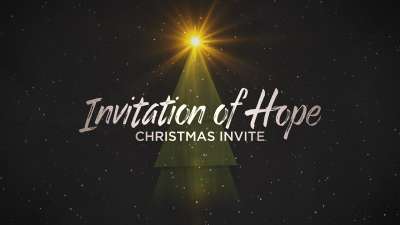 Invitation Of Hope Christmas