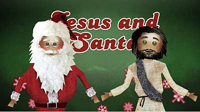 Jesus And Santa