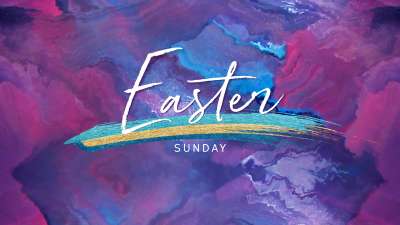 Painted Easter Sunday