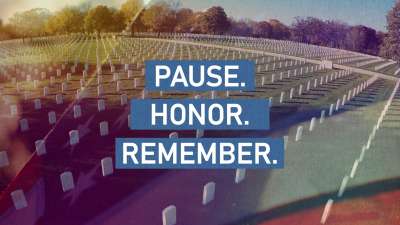 Pause. Honor. Remember.