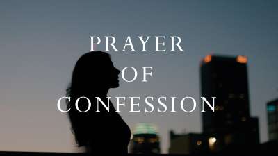 Prayer Of Confession