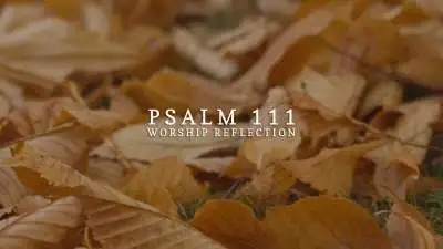 Psalm 111: Worship Reflection