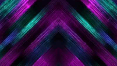 Vivid Fibers Teal Purple Falls