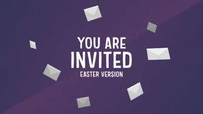 You Are Invited Easter Version