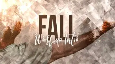 Unmatchable Worth Of God | Worship Intro Video