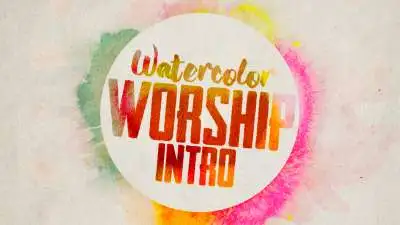 Watercolor Worship Intro