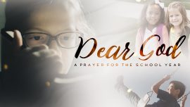 Dear God (A Prayer For The School Year)